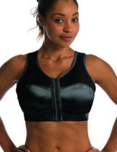 enell front closure sports bra