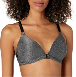 Front closure bra for small breasts