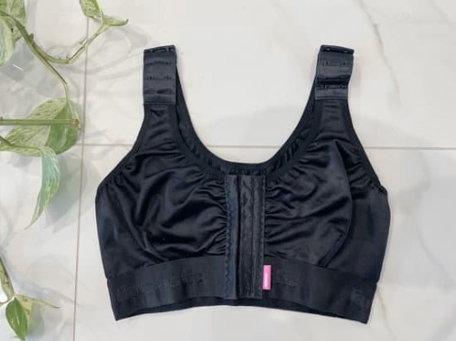 post surgical front fastening bra